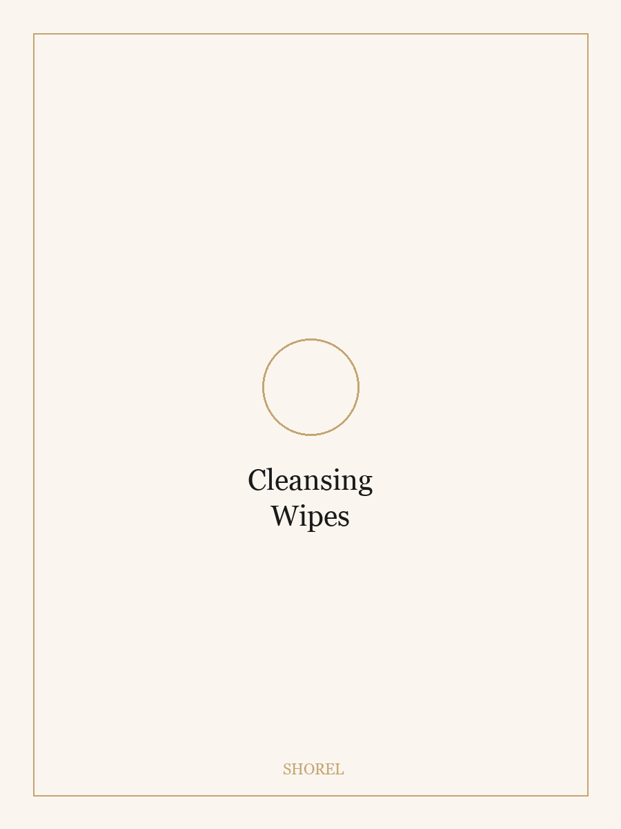 SHOREL Cleansing Wipes